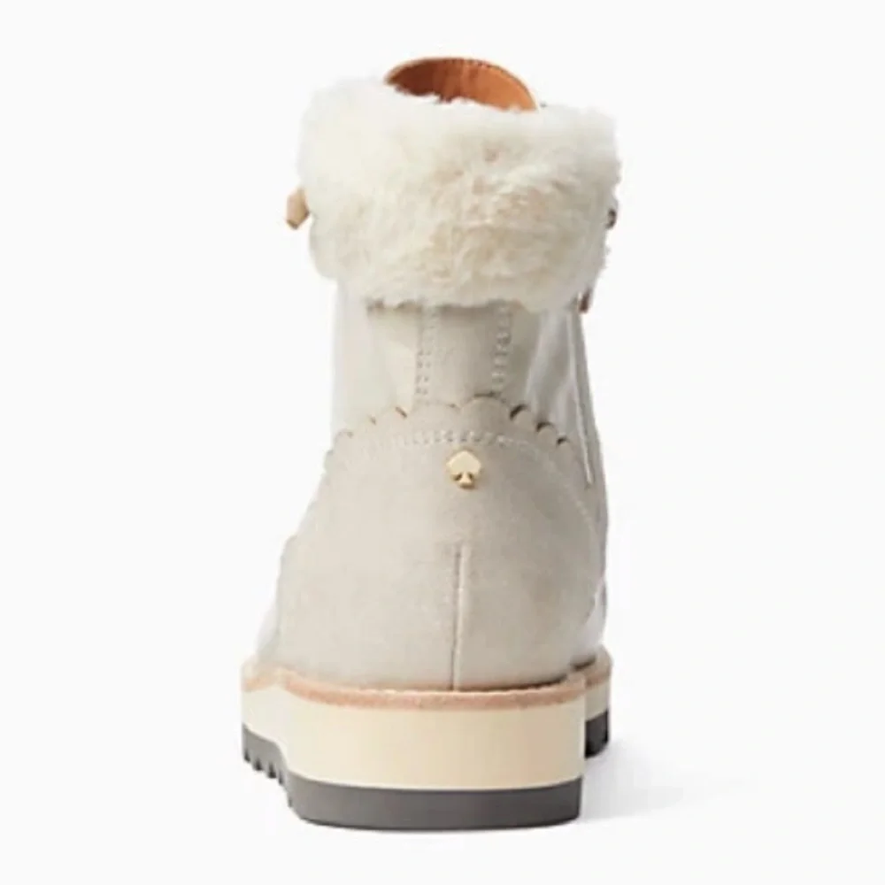 NWT,Kate spade maira boots S370758 off white - Picture 4 of 17